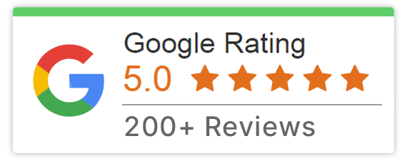 Google rating 5 stars